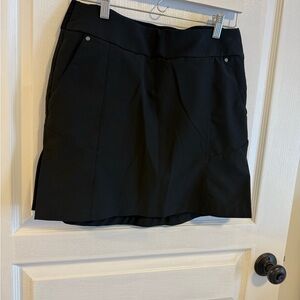 Elegant Black Women's Golf Skort